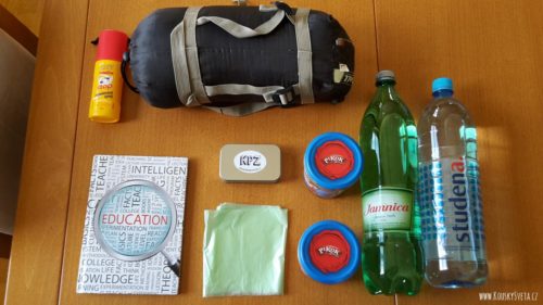 Moje výbava do lesa